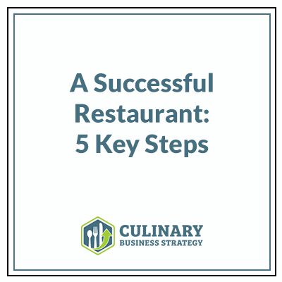 A Successful Restaurant: 5 Key Steps